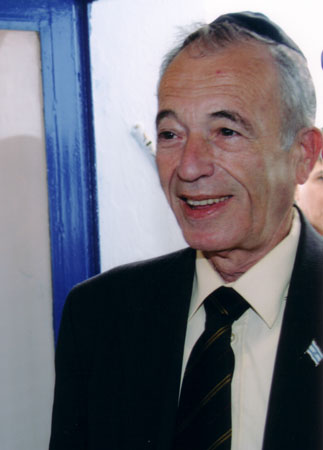 טקס פתיחת החגיגות בבית עבו בצפת – 2004 תשס"ד