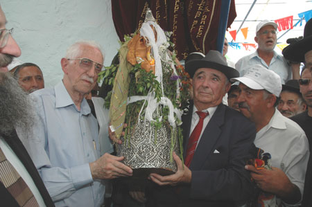 טקס פתיחת חגיגות ל"ג בעומר בבית עבו בצפת – 2006 תשס"ו