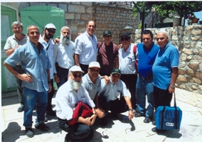 משלחת עובדי בתי הזיקוק מחיפה