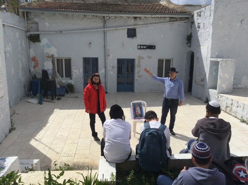 עמדת בית עבו ביום שחרור צפת 2021